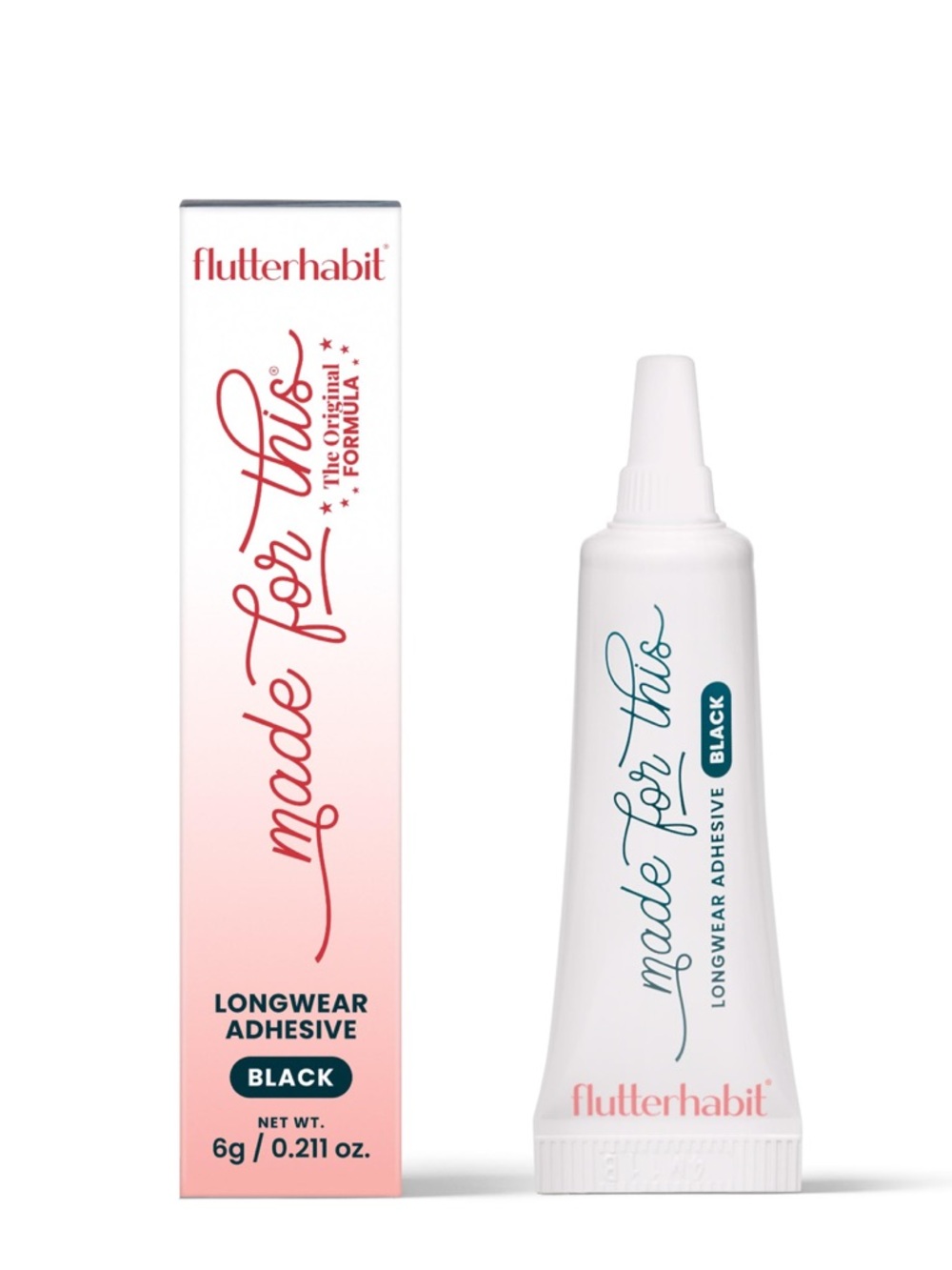 Flutterhabit Made For This Longwear Eyelash Adhesive – Black